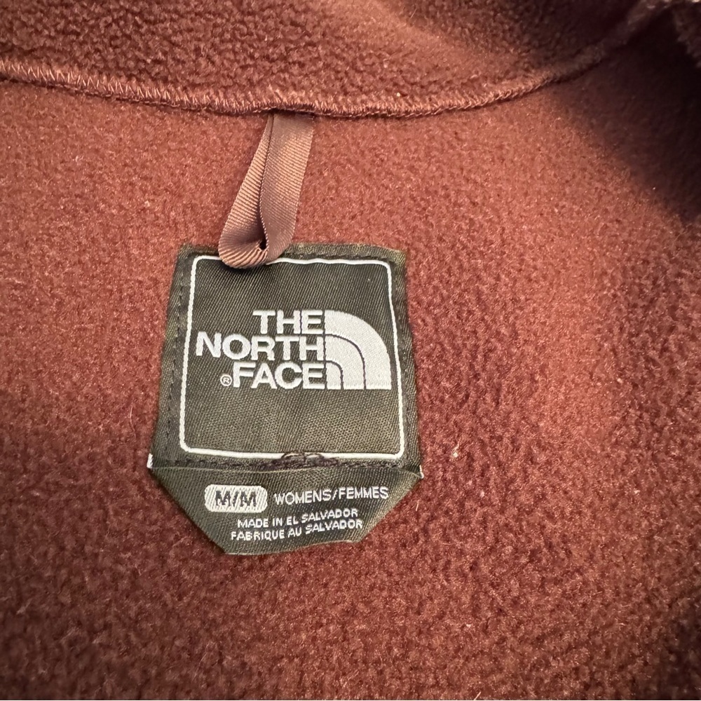 The North Face Women's Denali Fleece Jacket Brown Polartec Sz M Full Zip Outdoor - Picture 14 of 15